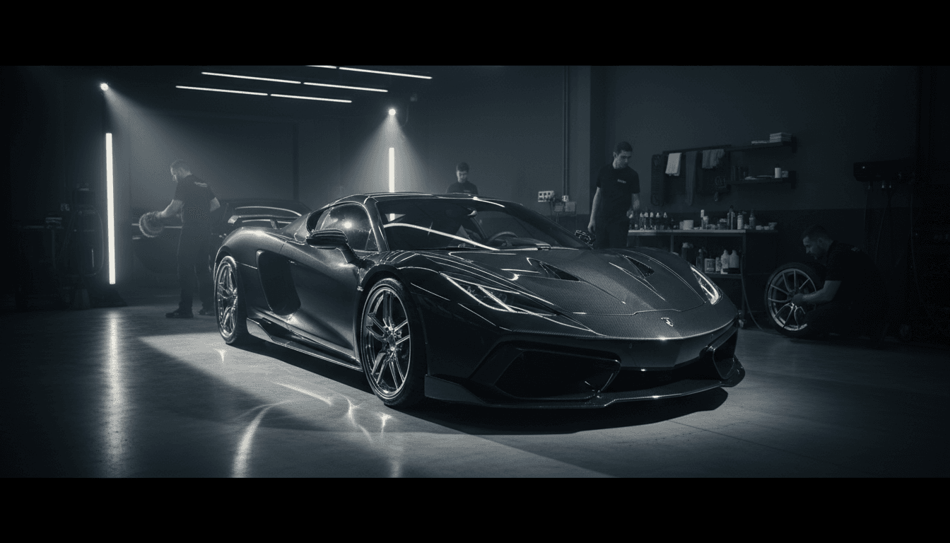 Full Detail service - complete interior and exterior vehicle detailing